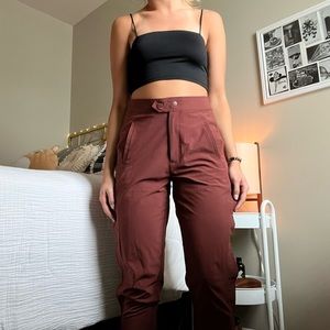 Maroon Athleta pants